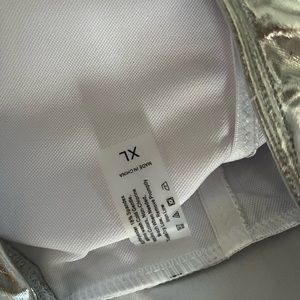 Silver bathing suite